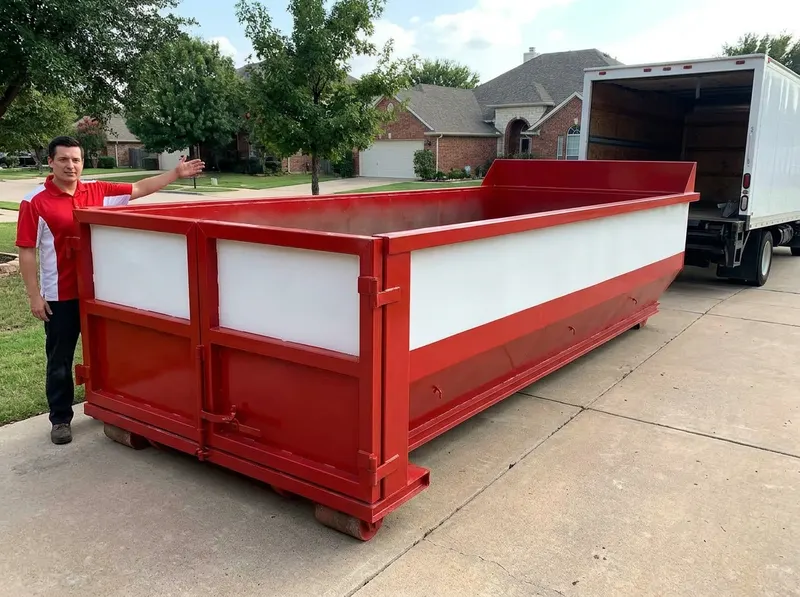 15-Yard Dumpster Rental in Denton, Tx