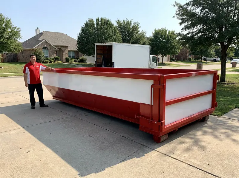 20-Yard Dumpster Rental in Denton, Tx