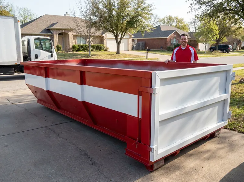 30-Yard Dumpster Rental in Denton, Tx